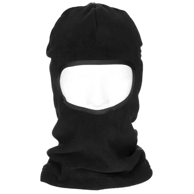 Produktbild von MFH Balaclava, 1-Loch, Polyester-Fleece, schwarz