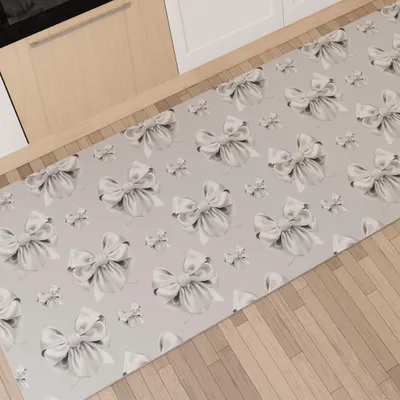 Keukentapijt, antislip, wasbar, 52x240 cm, grau