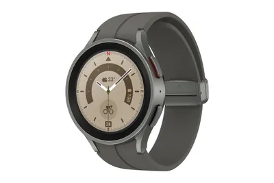 Produktbild von Samsung Galaxy Watch5 Pro , 3,56 cm (1.4"), OLED, Touchscreen, 16 GB, GPS, 46,5 g