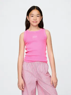 Produktbild von GAP Geripptes Tanktop für Kinder mit Logo XL