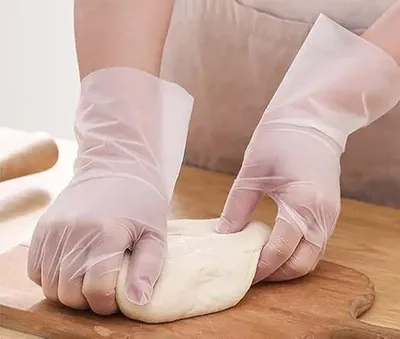 Obrázek produktu pro Rukavice TPE Jednorázové rukavice 2000 kusů BÍLÁ / XL