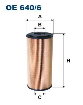 Zdjęcie produktu dla FILTRON filtr oleju oe640/6