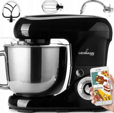 Produktbild von Küchenmaschine Planetenmixer Grosse Schüssel Xxl 2200W Zubehör Rezepte