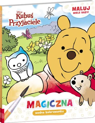 Zdjęcie produktu dla Disney Kubuś i Przyjaciele Magiczna Wodna Kolorowanka