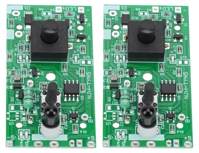 Produktbild von 2er-Pack Steuermodul für Solarlichterketten – Schalter für Solarstraßenbeleuchtung – Steuerplatine mit 24–31 V Ausgang – multifunktional – kompatibel mit 3,7-V-Lithium-Akkus