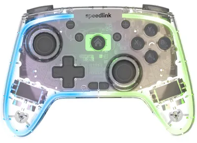 Obrázok produktu pre SPEEDLINK RAIT NX, Gamepad, PC, Android, Nintendo Switch Lite, Nintendo Switch OLED, Playstation 3, D-pad, Tlačidlo turbo, Tlačidlo makro, Tlačidlo režimu, Analógový/digitálny, Viacfarebný, Bezdrôtový