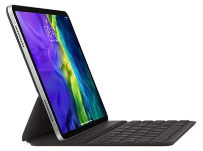 Image de Clavier Apple Smart Folio pour l'Apple iPad Air 11 pouces (2025) M3 / (2024) M2 / Air 5 (2022) / Air 4 (2020) / Pro 11 (18/20/21/22) - QWERTY / UK - Noir