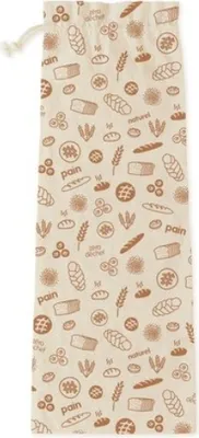 Produktbild von Aufbewahrungsbeutel für Brot, , 65 x 20 cm, Braun - Kieselstein