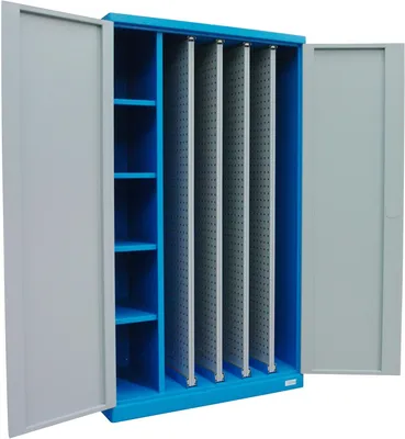 Produktbild von GÜDE Vertikal-Auszugschrank VAS T02 58x111x193 cm 40716 Stahlschrank
