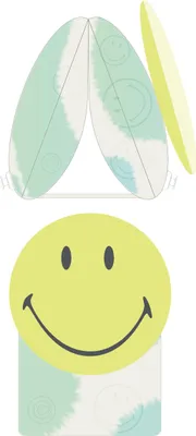 Produktbild von SUNNYLIFE Schwimmflügel mit 3D Smiley gelb