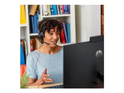 Obrázek produktu pro HP Poly Monaurální headset Poly Blackwire 5210 USB-A, Kabel, Hovory/hudba, Sluchátka s mikrofonem, Černá
