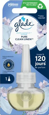 Produktbild von Glade - Elektrische Ölnachfüllung - Pure Clean Linen - Ohne Halter - 1 Stück