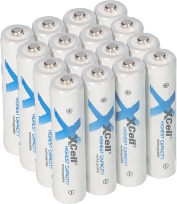 Produktbild von 16x XCell Micro AAA Akku Ni-MH 1,2V 1150mAh