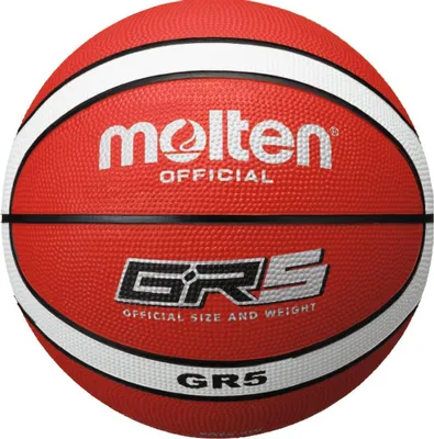 Produktbild von Molten Basketball BGR5-RW Trainingsball rot weiß Gr 5