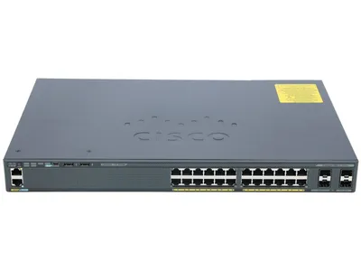 Obrázek produktu pro Cisco Small Business WS-C2960X-24TS-L, Řízený, L2/L3, Gigabit Ethernet (10/100/1000), Plně duplexní režim, Instalace do racku, 1U