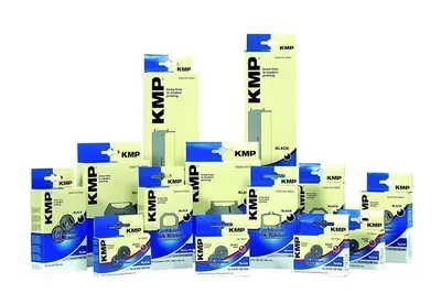 Immagine prodotto di Nastro a colori KMP per Epson ERC30 in nylon nero / rosso