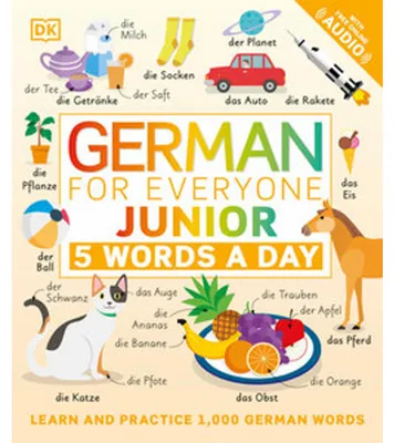 Produktbild von German for Everyone Junior: 5 Words a Day
