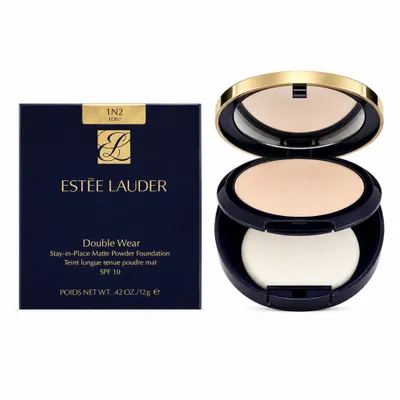 Produktbild von Estee Lauder Double Wear Stay-in-Place Matte Powder Foundation 1N2 Ecru 12g, KI-generiertes Bild