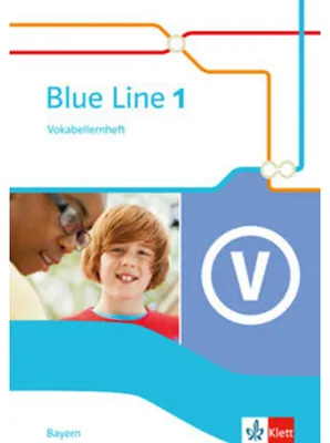Produktbild von Blue Line 1. Ausgabe Bayern. Vokabellernheft Klasse 5