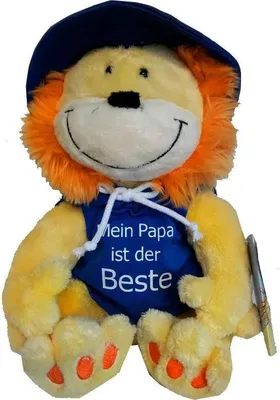 Produktbild von Plüschtier Kuschellöwe Simpli Mein Papa ist der beste