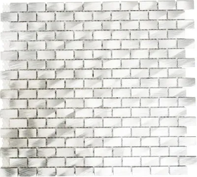 Produktbild von Aluminiummosaik XAM 411 silber