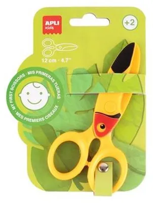 Obrázok produktu pre Nožnice, tukan, detské, 12 cm, APLI Kids 20087
