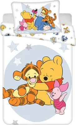 Herding Babybest Flanell Bettwäsche-Set Waldtiere - 100% Baumwolle Für Kleinkinder