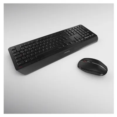 Produktbild von CHERRY GENTIX DESKTOP, Volle Größe (100%), Kabellos, RF Wireless, QWERTZ, Schwarz, Maus enthalten