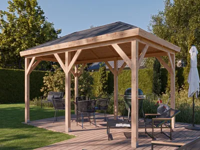 Produktbild von Pavillon Gartenlaube Samos Douglasie