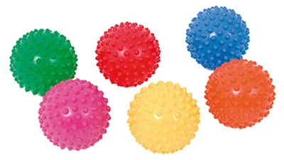 Zdjęcie produktu dla Piłka Gymnic Easy Grip, zestaw 6 sztuk