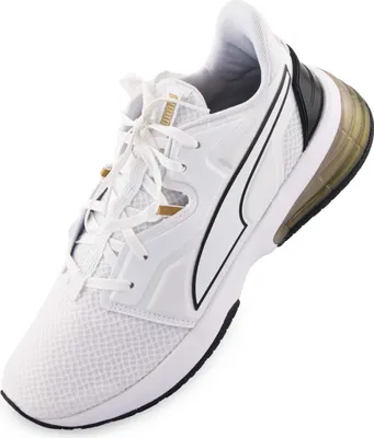 Puma donne scarpe sportive lvl-up xt moto bianco nero