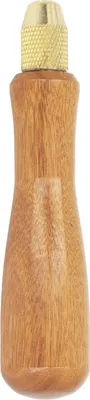 Image de Poignée de lime en bois pour lime professionnelle polie et fine avec des colliers métalliques solides pour l'outil de coupe à la lime