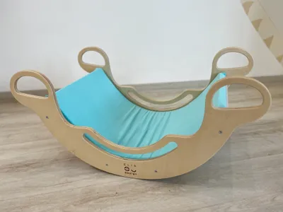 Immagine prodotto di Copri altalena Montessori 5in1 con Spandex, turchese