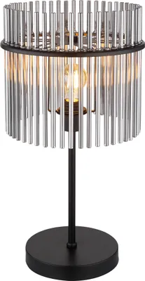 Produktbild von Globo Lighting Tischleuchte Metall schwarz matt, 1x E27