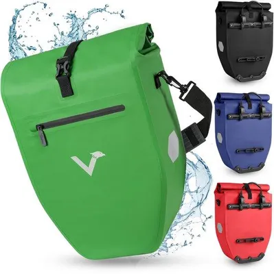 Produktbild von VALKENTAL ValkBasic, Hinten, Fahrradtasche, Plane, Grün, 28 l, 320 mm
