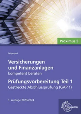 Image de Versicherungen und Finanzanlagen kompetent beraten - Prüfungsvorbereitung Teil 1