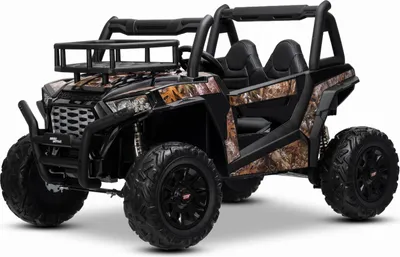 Produktbild von Beneo Motors Elektroauto für kinder 24V UTV, Schwarz, kinder elektroauto 2 sitzer mit 2,4 GHz Ferbedienung, 2 x 200 W Motor, Lithium-Akku, Eva-Räder, gepolsterter Sitz, USB, SD-Karte, elektrofahrzeug kinder ab 3-8 jahre