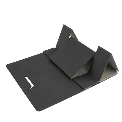 Obrázok produktu pre Origami skladací držiak na stôl pre tablet a počítač, 4Smarts – čierny
