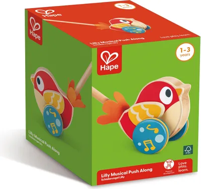 Produktbild von Hape E0353, Fahrzeug-Set, 1 Jahr(e), Kunststoff, Holz, Mehrfarbig