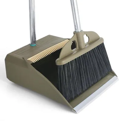 Immagine prodotto di Scopa con paletta e secchio, 122 cm, semplice