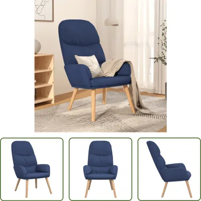 Obrázek produktu pro The Living Store lehátko modrá látka