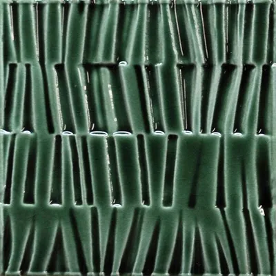 Productafbeelding van CASA39, geglazuurd keramisch tegel met 3D-effect, 15x15 cm, merk Gigacer, design Bamboo