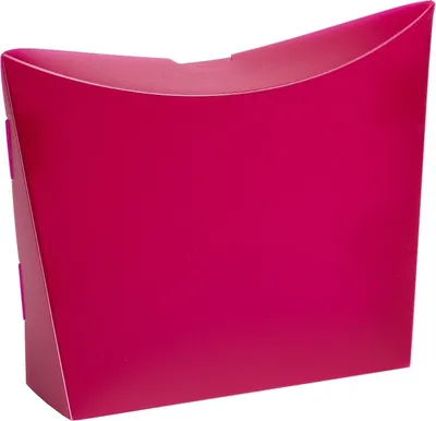 Image de Boîte cadeau en plastique Colorz, Frosty Boîte cadeau en plastique polypropylène, format 20x6x20cm ROSA 10 pcs.