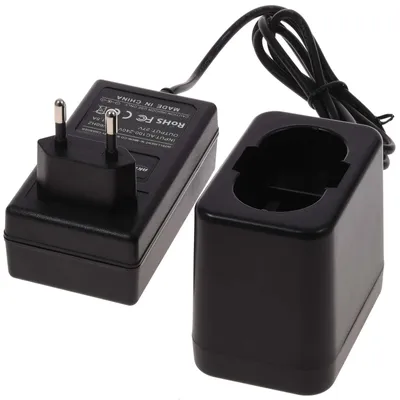 Produktbild von Ladeadapter, Ladegerät kompatibel mit Bosch O-Pack u. Flachakkus von 7,2V-18V NiMH