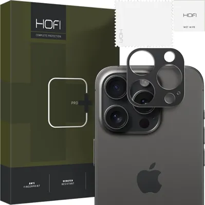 Produktbild von Hofi Alucam Pro+ Kameraabdeckung Iphone 15 Pro / 15 Pro Max Schwarz