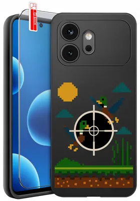 Produktbild von Hüllen für das Honor 600 – Designs | Mattes Silikon-Case + 9H-Glas