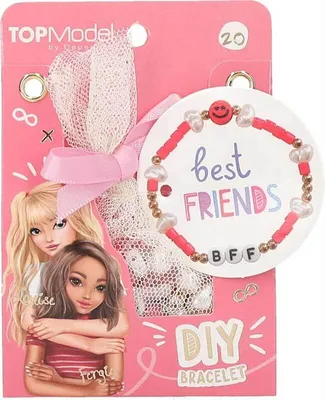 Produktbild von Depesche TOPModel DIY Armbänder Pearlsonals - From Heart to Hand : best FRIENDS DIY Armbänder: best FRIENDS
