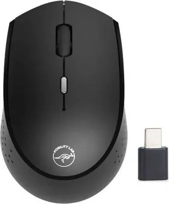 Immagine prodotto di Mouse wireless, ricaricabile, doppio dongle USB + USB-C, MOBILITY