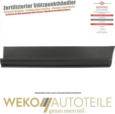Produktbild von Seitenwand links DIEDERICHS 9147111 für MERCEDES-BENZ