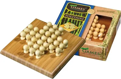 Produktbild von Philos GmbH & Co.KG Philos Solitaire Reisespiel Bambus 1